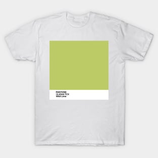 pantone 13-0540 TCX Wild Lime T-Shirt